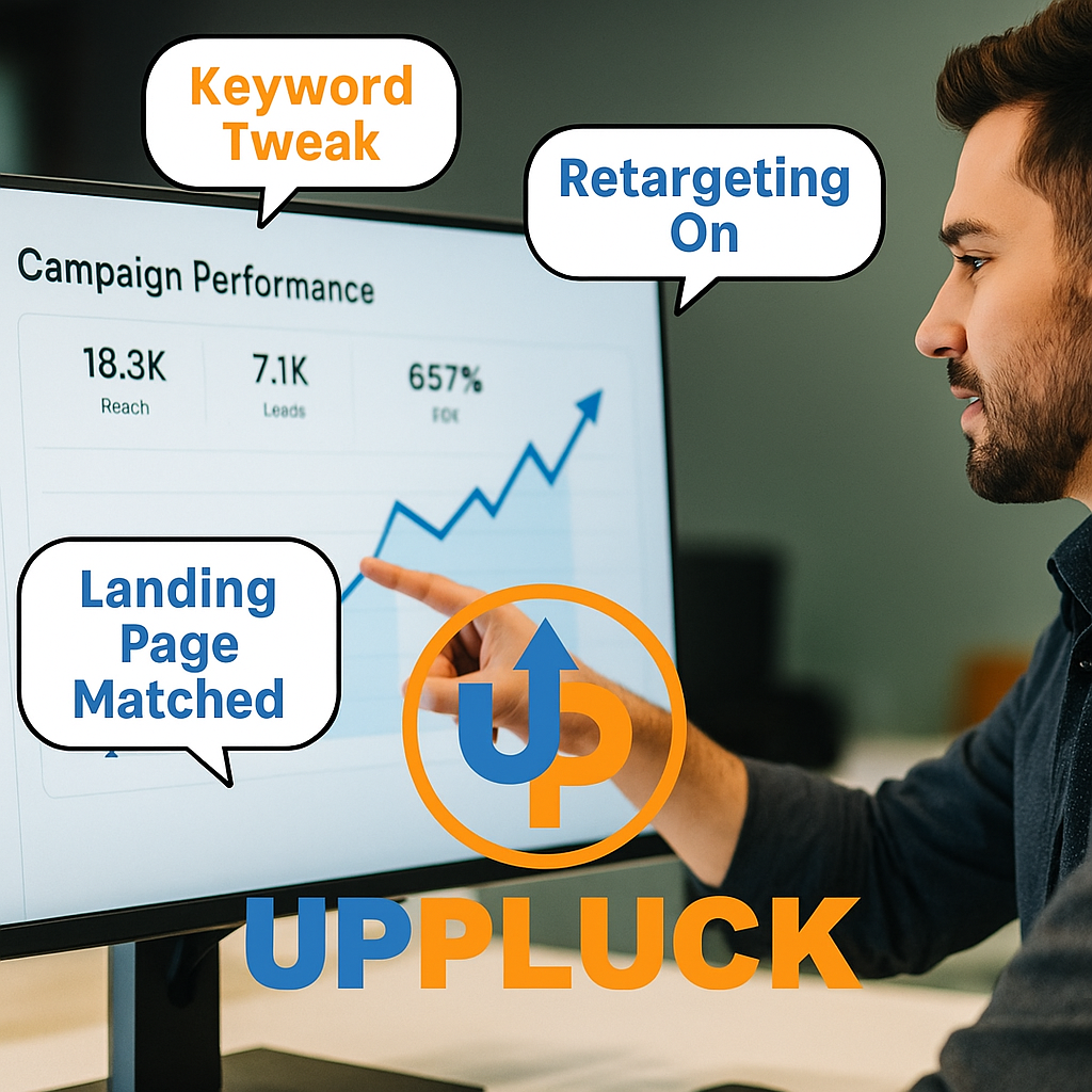 Why Most PPC Campaigns Fail — And How UpPluck Designs Winners